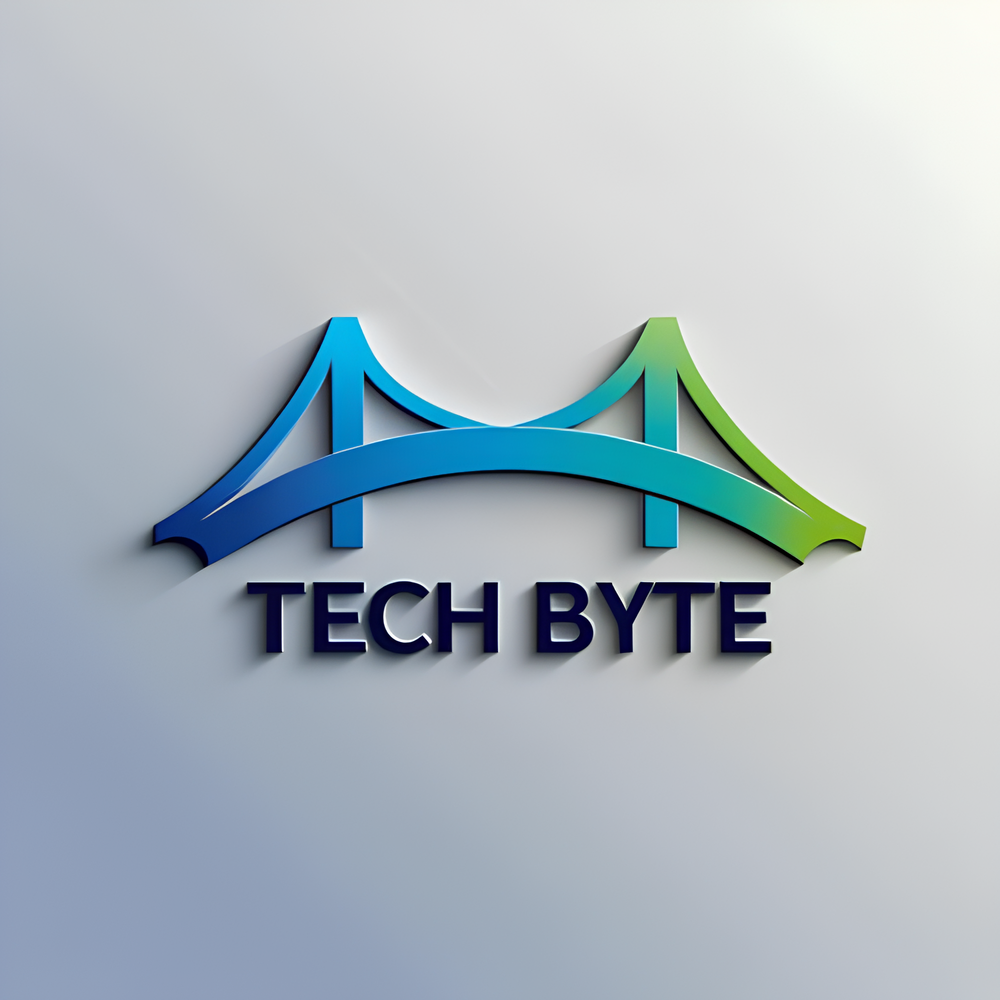 Tech Byte Bridge Logo